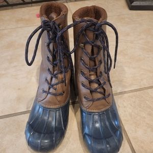 London Fog rain boots